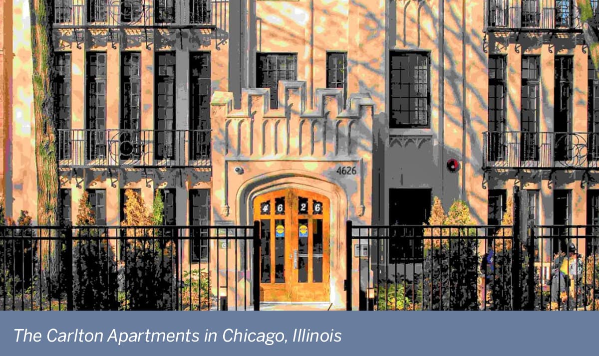 affordable housing development Carlton Apartments