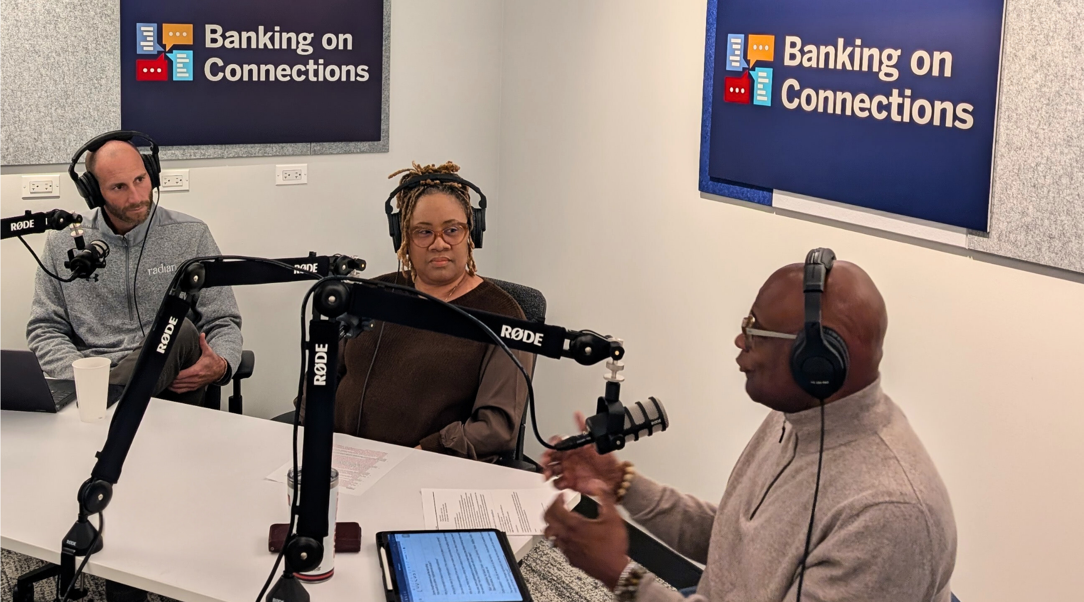 Cedric Thurman, Executive Vice President, Group Head, Community Investment at FHLBank Chicago, sits down with two of his colleagues—Toi Fields, Sr. Managing Director, Head of IT Business Management, and Sam Reindl, Director, Bank Operations