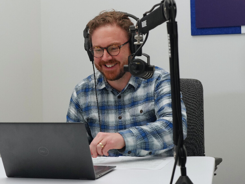 James Hotchkiss, FHLBank Chicago’s in-house economist in studio