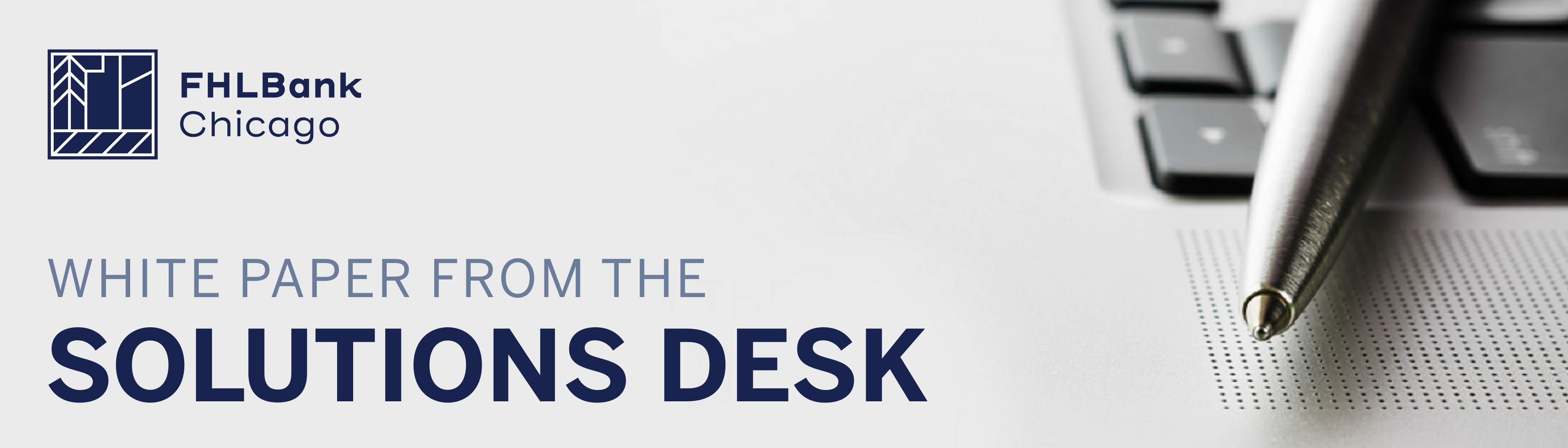 Solutions Desk White Paper Banner